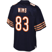 Load image into Gallery viewer, Youth Chicago Bears Javon Wims NFL Pro Line Navy Player Jersey