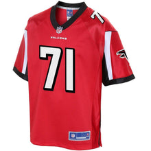 Load image into Gallery viewer, Youth Atlanta Falcons Wes Schweitzer NFL Pro Line Red Player Jersey