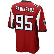 Load image into Gallery viewer, Youth Atlanta Falcons Jonathan Babineaux Nike Red Team Color Game Jersey