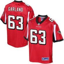 Load image into Gallery viewer, Youth Atlanta Falcons Ben Garland NFL Pro Line Red Player Jersey