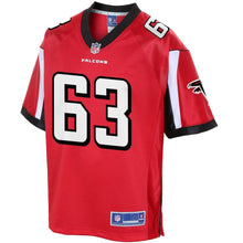 Load image into Gallery viewer, Youth Atlanta Falcons Ben Garland NFL Pro Line Red Player Jersey