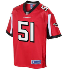 Load image into Gallery viewer, Youth Atlanta Falcons Alex Mack NFL Pro Line Red Player Jersey