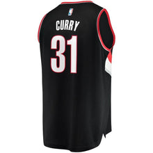 Load image into Gallery viewer, Seth Curry Portland Trail Blazers Branded Fast Break Jersey - Icon Edition - Black