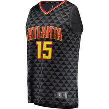 Load image into Gallery viewer, Vince Carter Atlanta Hawks Branded Fast Break Jersey - Icon Edition - Black