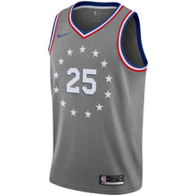 Load image into Gallery viewer, Ben Simmons Philadelphia 76ers Youth Jersey – City Edition – Gray 2018/2019