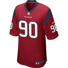 Load image into Gallery viewer, Jadeveon Clowney Houston Texans Alternate Game Jersey - Red