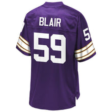 Load image into Gallery viewer, Matt Blair Minnesota Vikings Pro Line Retired Player Jersey - Purple 2018/2019