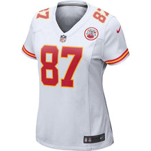 Load image into Gallery viewer, Travis Kelce Kansas City Chiefs Women's Player Game Jersey - White
