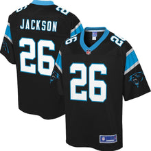 Load image into Gallery viewer, Youth Carolina Panthers Donte Jackson NFL Pro Line Black Player Jersey