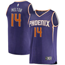 Load image into Gallery viewer, De'Anthony Melton Phoenix Suns Branded Fast Break Jersey - Icon Edition - Purple