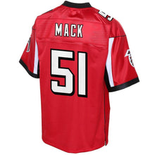 Load image into Gallery viewer, Youth Atlanta Falcons Alex Mack NFL Pro Line Red Player Jersey
