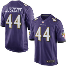 Load image into Gallery viewer, Youth Baltimore Ravens Kyle Juszczyk Nike Purple Game Jersey