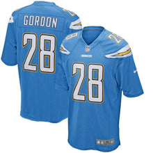 Load image into Gallery viewer, Melvin Gordon III Los Angeles Chargers Game Jersey - Powder Blue
