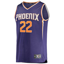 Load image into Gallery viewer, DeAndre Ayton Phoenix Suns Branded Youth Fast Break Jersey Purple - Icon Edition 2018/2019