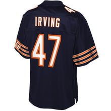 Load image into Gallery viewer, Youth Chicago Bears Isaiah Irving NFL Pro Line Navy Player Jersey
