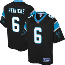 Load image into Gallery viewer, Youth Carolina Panthers Taylor Heinicke NFL Pro Line Black Player Jersey