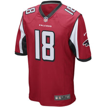 Load image into Gallery viewer, Youth Atlanta Falcons Taylor Gabriel Nike Red Game Jersey