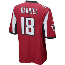 Load image into Gallery viewer, Youth Atlanta Falcons Taylor Gabriel Nike Red Game Jersey