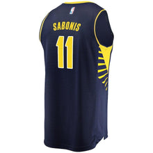 Load image into Gallery viewer, Indiana Pacers Domantas Sabonis Branded Youth Fast Break Player Jersey - Icon Edition - Navy 2018/2019