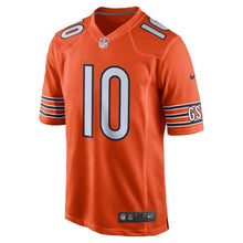 Load image into Gallery viewer, Mitchell Trubisky Chicago Bears Game Jersey – Orange 2018/2019