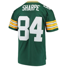 Load image into Gallery viewer, Sterling Sharpe Green Bay Packers Mitchell &amp; Ness 1994 Retired Player Replica Jersey - Green