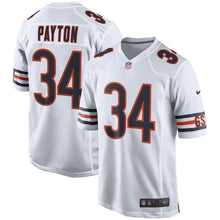 Load image into Gallery viewer, Walter Payton Chicago Bears Retired Player Game Jersey - White 2018/2019
