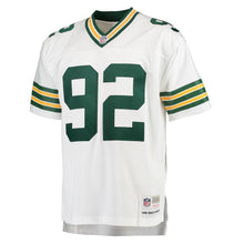 Load image into Gallery viewer, Reggie White Green Bay Packers Mitchell &amp; Ness 1996 Replica Retired Player Jersey - White