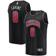 Load image into Gallery viewer, Zach LaVine Chicago Bulls Branded Youth Fast Break Jersey Black - Statement Edition 2018/2019