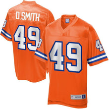 Load image into Gallery viewer, Men's NFL Pro Line Denver Broncos Dennis Smith Retired Player Jersey  Orange
