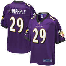 Load image into Gallery viewer, Marlon Humphrey Baltimore Ravens Pro Line Team Color Player Jersey – Purple 2018/2019
