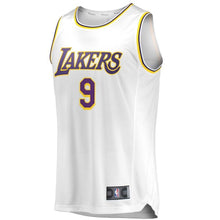 Load image into Gallery viewer, Rajon Rondo Los Angeles Lakers Branded Fast Break Jersey - Association Edition – White