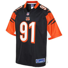 Load image into Gallery viewer, Youth Cincinnati Bengals Josh Tupou NFL Pro Line Black Player Jersey