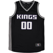 Load image into Gallery viewer, Willie Cauley-Stein Sacramento Kings Branded Youth Fast Break Jersey Black - Statement Edition 2018/2019