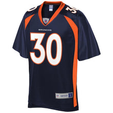 Load image into Gallery viewer, Terrell Davis Denver Broncos NFL Pro Line Retired Player Jersey - Navy
