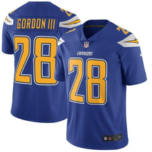 Load image into Gallery viewer, Melvin Gordon Los Angeles Chargers Color Rush Vapor Untouchable Limited Jersey Royal