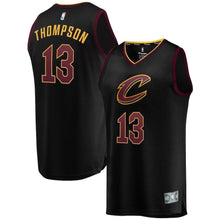 Load image into Gallery viewer, Tristan Thompson Cleveland Cavaliers Branded Fast Break Jersey Black - Statement Edition