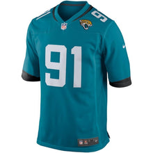 Load image into Gallery viewer, Yannick Ngakoue Jacksonville Jaguars Game Jersey  Teal