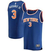 Load image into Gallery viewer, Tim Hardaway Jr. New York Knicks Branded Youth Fast Break Jersey Royal - Icon Edition 2018/2019
