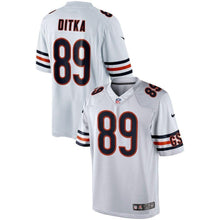 Load image into Gallery viewer, Mike Ditka Chicago Bears Retired Player Limited Jersey - White 2018/2019