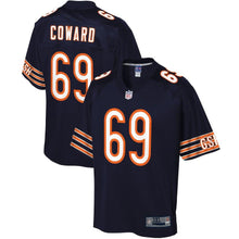 Load image into Gallery viewer, Youth Chicago Bears Rashaad Coward NFL Pro Line Navy Player Jersey