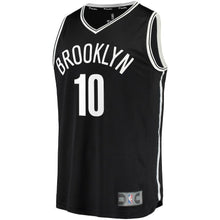 Load image into Gallery viewer, Theo Pinson Brooklyn Nets Branded Fast Break Jersey - Icon Edition - Black