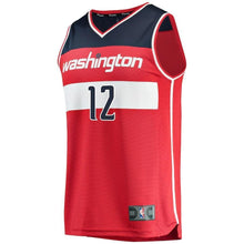Load image into Gallery viewer, Washington Wizards Kelly Oubre Branded Youth Fast Break Player Jersey - Icon Edition - Red 2018/2019