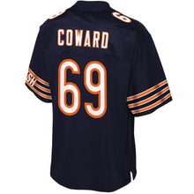 Load image into Gallery viewer, Youth Chicago Bears Rashaad Coward NFL Pro Line Navy Player Jersey