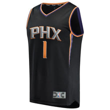 Load image into Gallery viewer, Devin Booker Phoenix Suns Branded Youth Fast Break Jersey Black - Statement Edition 2018/2019