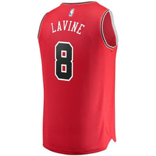 Load image into Gallery viewer, Zach LaVine Chicago Bulls Branded Fast Break Jersey Red - Icon Edition