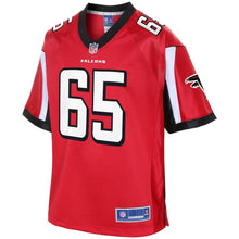 Load image into Gallery viewer, Youth Atlanta Falcons Brandon Fusco NFL Pro Line Red Player Jersey