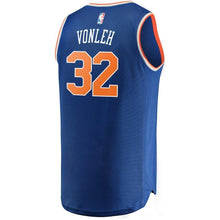 Load image into Gallery viewer, Noah Vonleh New York Knicks Branded Fast Break Jersey - Icon Edition - Blue