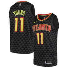 Load image into Gallery viewer, Atlanta Hawks Trae Young Men's Swingman Jersey - Black