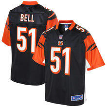 Load image into Gallery viewer, Youth Cincinnati Bengals Brandon Belt NFL Pro Line Black Player Jersey