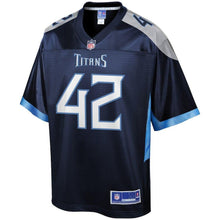 Load image into Gallery viewer, Robert Spillane Tennessee Titans Pro Line Team Player Jersey – Navy 2018/2019